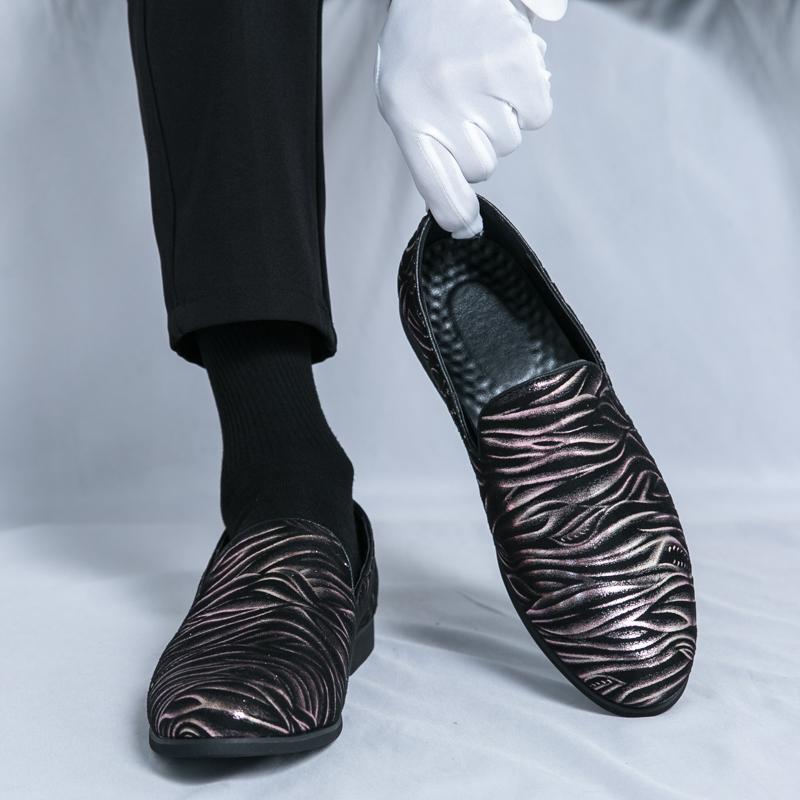 Fashion Leather Shoes Casual Business Shoes for Men Dress Tenis De Hombre Moccasins Mokasin Tenis Caballero Designer