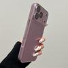 Metallic Hard Shell Case for iPhone 13/14/15/16/17P Pro Max - Drop-proof Advanced Solid Color Design