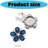 Versatile Dress Shirt Cufflinks With Sparkling Glass Accents And Premium Alloy Construction For Daily Use