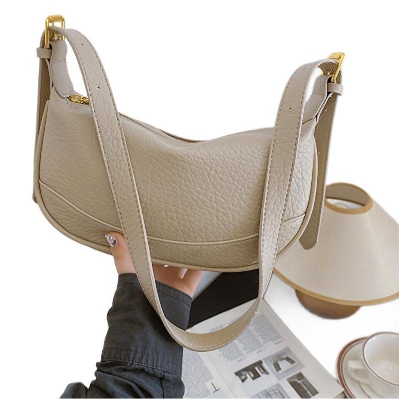 Solid Color Small Bag, New Autumn Popular Messenger Bag, Shoulder Bag, Girls' High-end Small Square Bag.