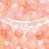 8-10mm Half-Sugar Bubble Glass Bead Bracelet - Handmade Round Loose Beads for Jewelry Making