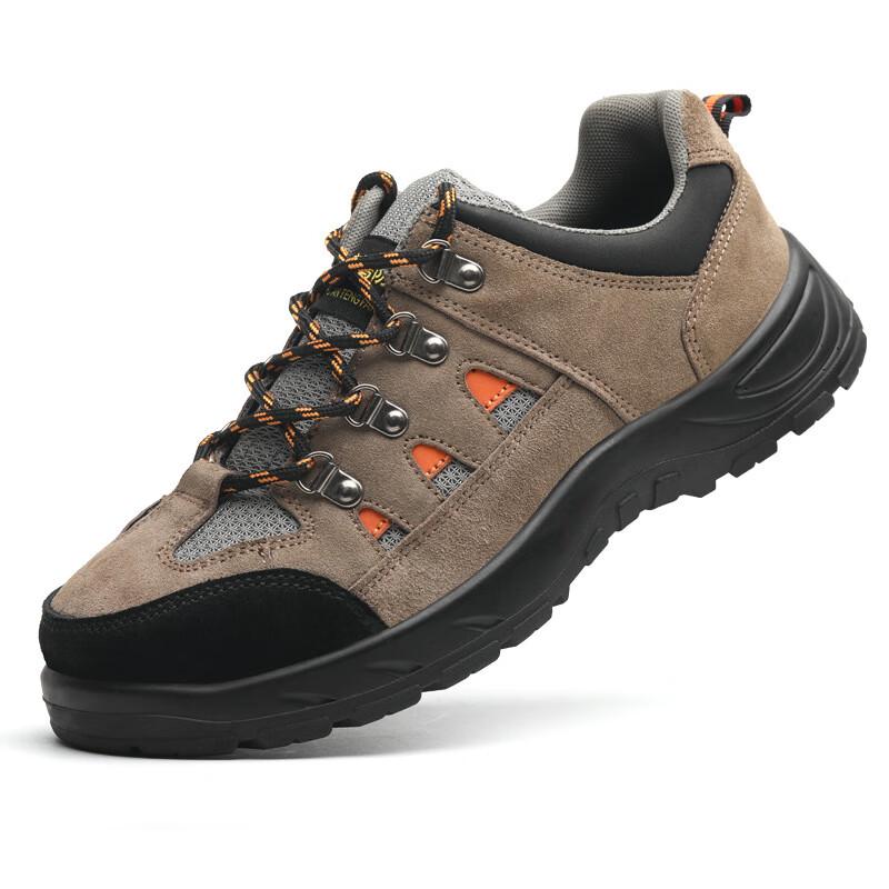 Men s Breathable Steel Toe Anti-Puncture Safety Shoes 37