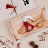 THINKHAUS Korean Traditional Dried Pollock Good Luck Wooden Magnet Red