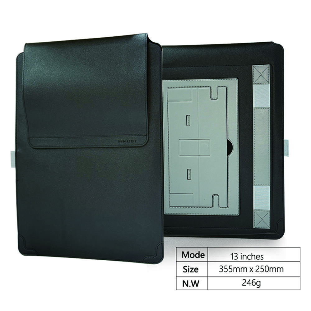 13 Zoll Tablet-Hülle Ständer Mauspade PU-Leder Tablet-Abdeckung