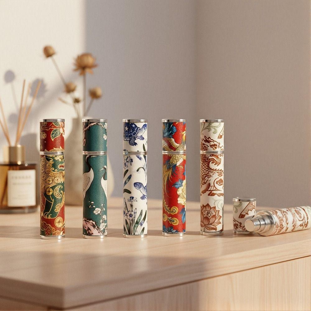 10ml Perfume Bottle PU Leather Perfume Atomizer Bottle Fashion Spray Bottle  Travel