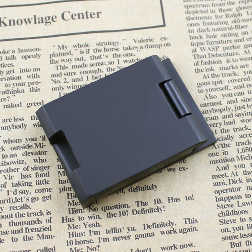 10X 28mm Mini Zinc Alloy Folding Magnifier with Scale for Textile Optical Glass Foldable Magnifying Tool