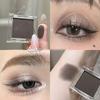 Monochrome Eyeshdaow Palette Matte Glitter Green Blue Eyeshadow Pigments Waterproof Mashed Potato Matte Purple Eye Shadow Makeup