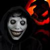 Halloween Mask Horror Latex Costume Mask Smile White Eyes Demon Headgear Halloween Party Decoration Supplies