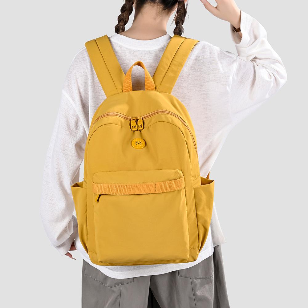 Schoolbag Oxford cloth backpack women's fashion versatile lightweight small backpack women's schoolbag large capacity trendy university commute to