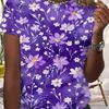 Round Neck Casual Short-sleeved T-shirt, Fashionable Short-sleeved Round Neck Top