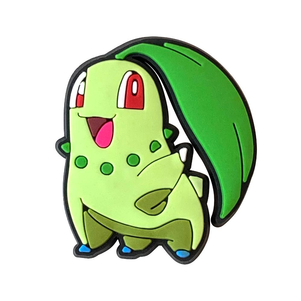 Puha Gumi Pokémon Virágos Klumpa Cipőcsatok