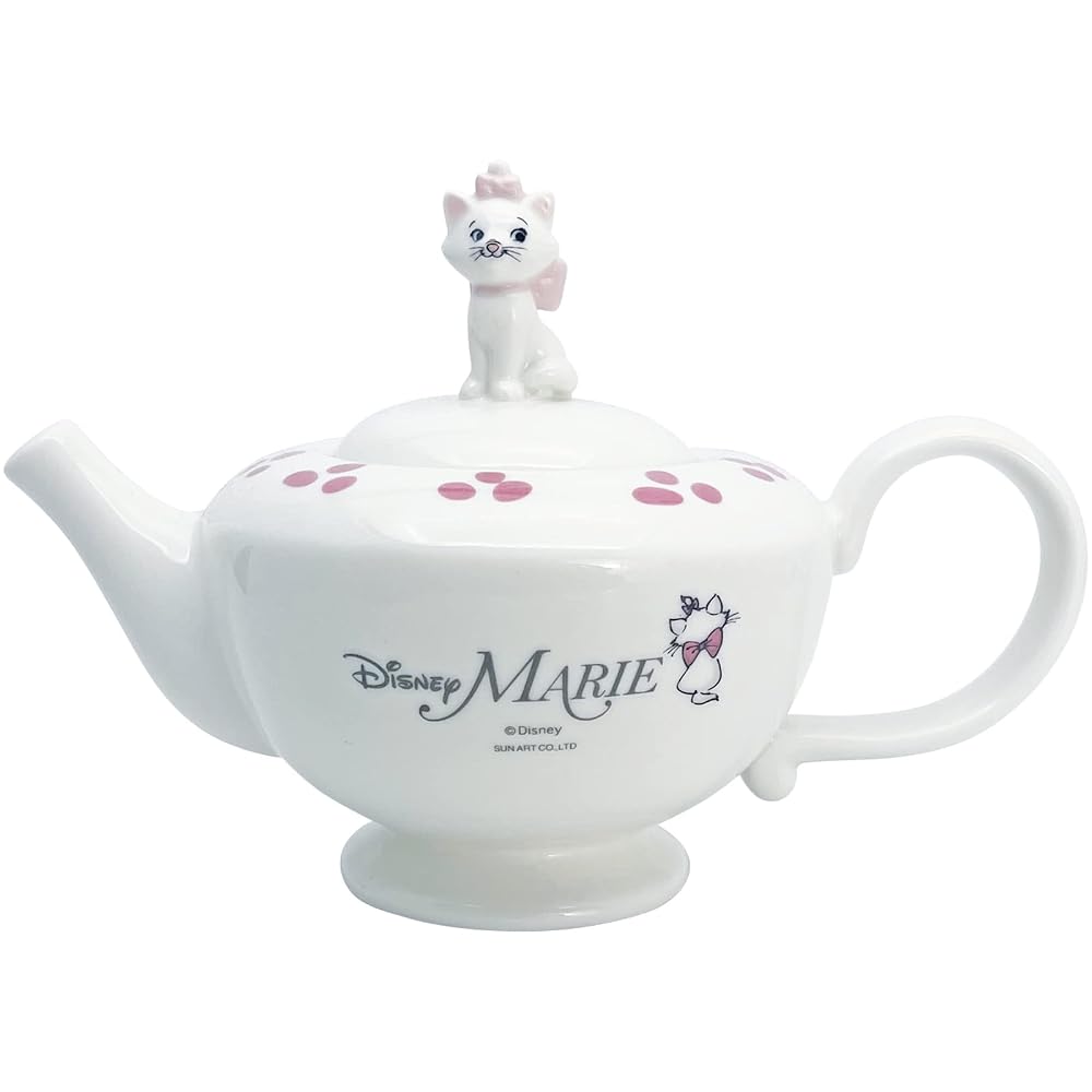 Sun Art Disney "Fashion Kit" Marie Tea Pot Approx. 500ml with Figure SAN4039
