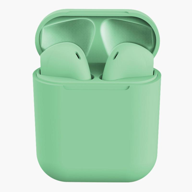 Tws Macaron I12 Wireless Headphones Bluetooth Earphone Headset Super Bass Sound Earbuds
