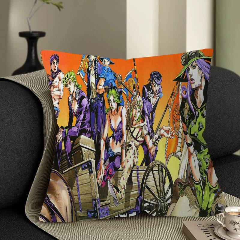 Carpet J-JoJoS Bizarre Adventure Personalized picture text home decorative pillows Household Gifts 45x45cm