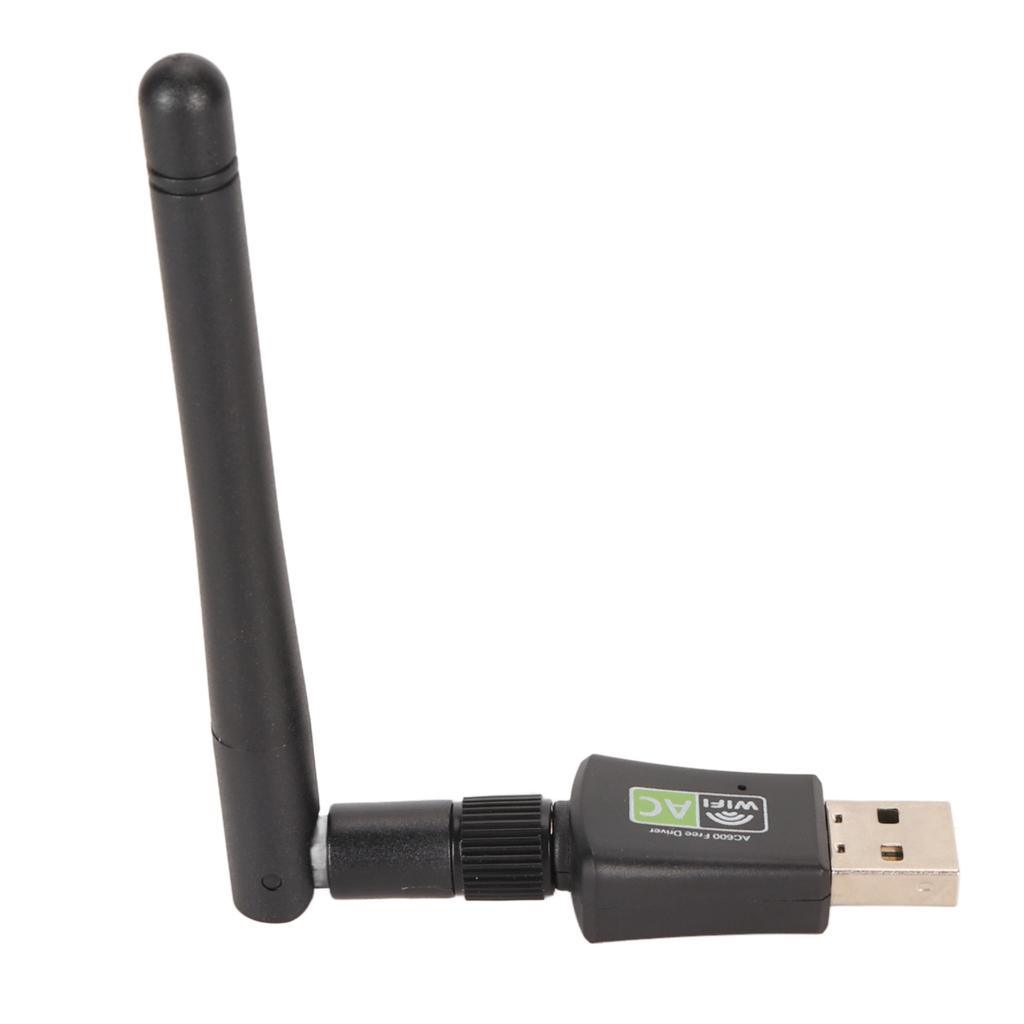 WiFi Dongle USB 2.0 2.4G 5G Dual Band 600Mbps Singal Antenna AP Mode High Safety WiFi Adapter for