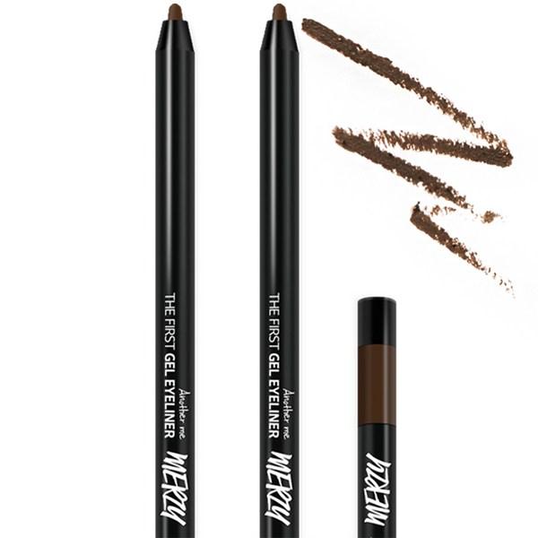 

Merge The First Gel Eyeliner 2P, G2 Dutch Brown, 2 корейских популярных косметических средства