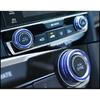 Blue Center Console Air Condition Knob Cover Trim For Honda Civic 2016-