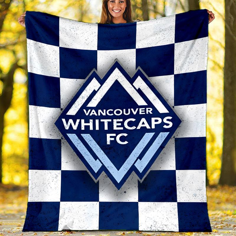 1pc Football Team (38) Theme Blanket - Digital Print, Polyester, Cozy for All Seasons, Perfect for Outdoor, Camping, and Travel