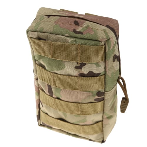 [No Brand] Tactical Modular Utility Pouch Military Accessory Bag, Available in 5 Colors - Camouflage