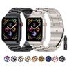 Stainless Steel Strap For Apple Watch Ultra 2 49 45 41 40 46 38 42 44mm Metal Band Bracelet For iWatch Series 10 9 8 7 6 5 4