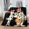 Classic Cartoon Blanket Flannel Soft Plush Cover Blanket Children Bedroom Sofa Bed Travel Picnic Warm Blanket Children Gift