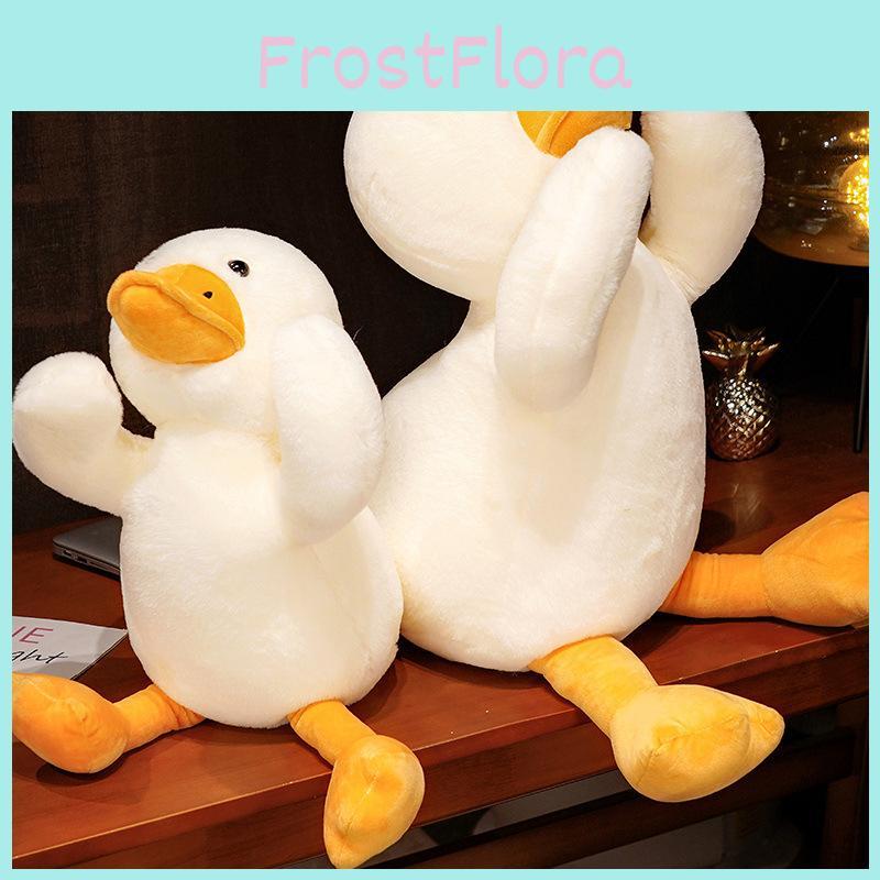 Adorable Plush Duck Toy Soft Pp Cotton Cuddle Pillow Large Size For Kids Birthday Gift
