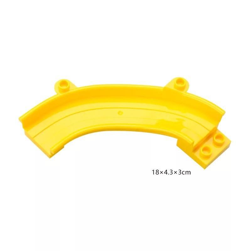 Compatible With Large Particles Building Block Car Track Bulk Parts Track Slide Accessories Children'S Educational Toys