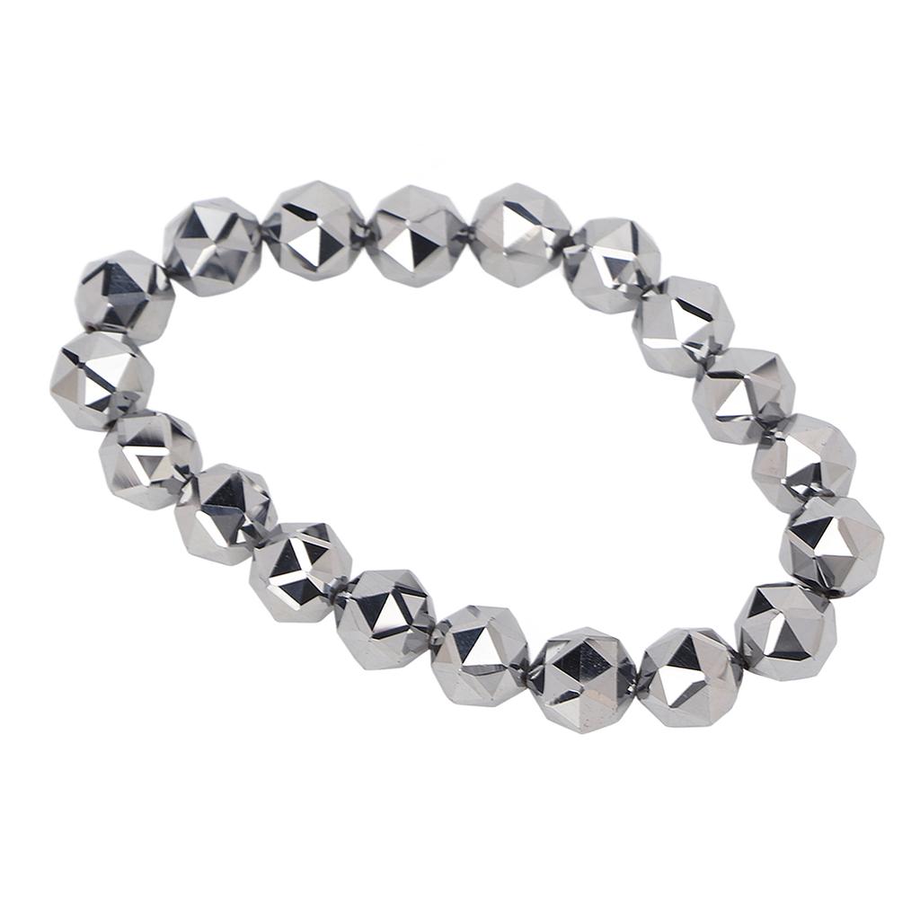 Terahertz Perlen Armband Angstlinderung Heilung Entspannend Tragbar Perlenarmband Terahertz Energiestein