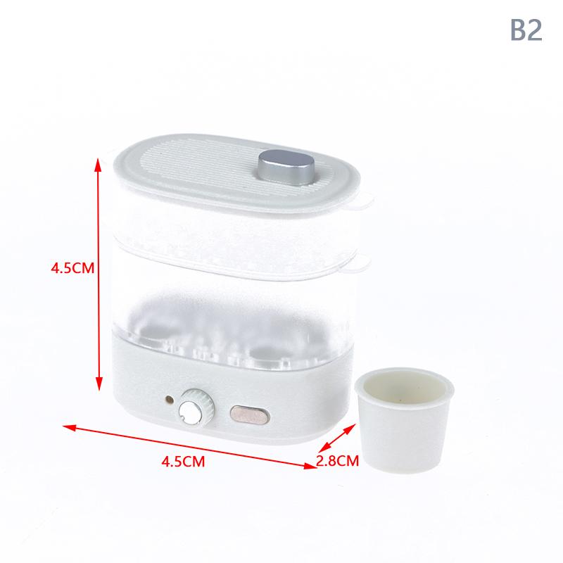 1:12 Dollhouse Miniature Micro-wave Oven Bread Cabinet Steam Box Household Electric Model Decor Toy Doll House Accessories