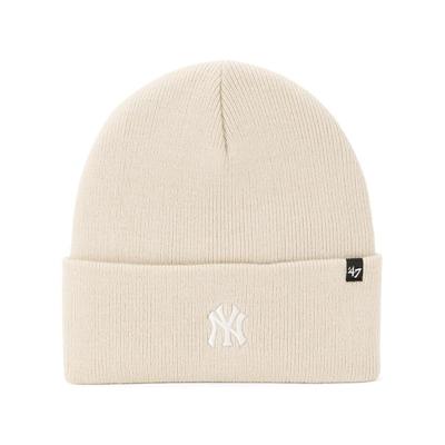 Knit Cap Cuff Knit MLB NY Bone FREE '47brand '47BRAND 47A-CFKN-B-BRNCK17ACE-BN