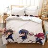 Fashion 3D Print Anime Blue Lock Comfortable Duvet Quilt Cover Pillowcase Bedding Set Children Bedroom Decoration Home Textile