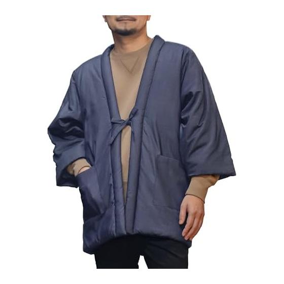 Watanosato Made in Japan Hanten Men s Okayama Denim Kurume Hanten 100% Giza Cotton Hanten 32308
