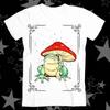 Frog Star With A Magic Mushroom Umbrella Best Seller Top Tee T Shirt 223