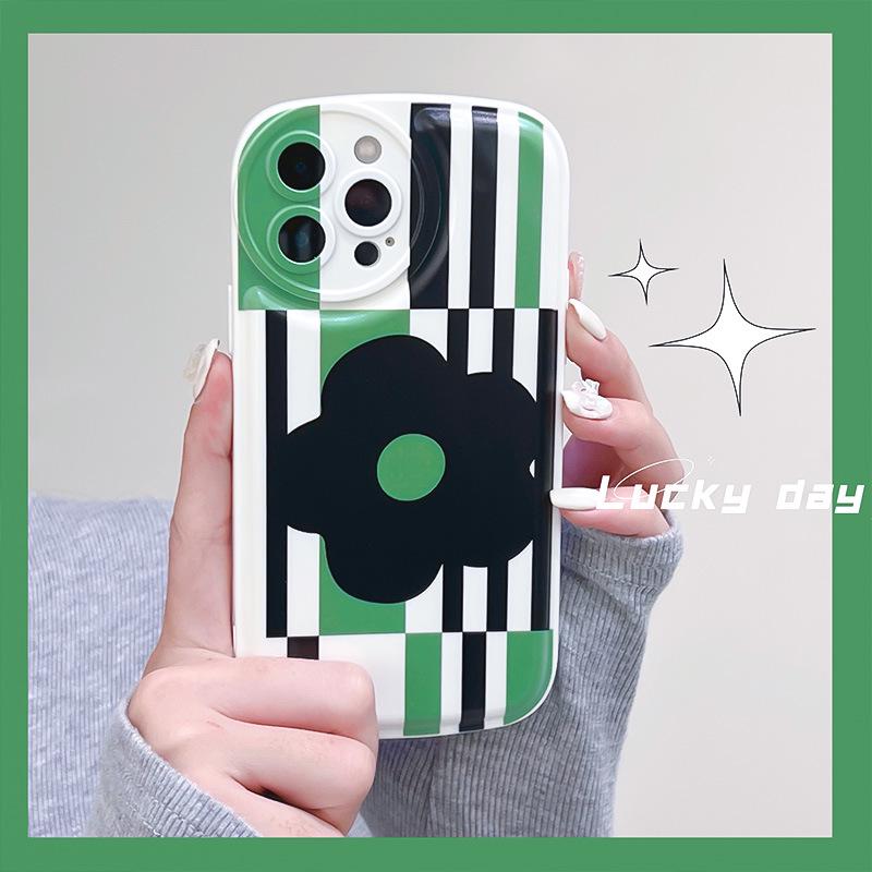 

Zhitai Creative Floral Apple iPhone Case for 12/11/14 Pro Max iPhone 12
