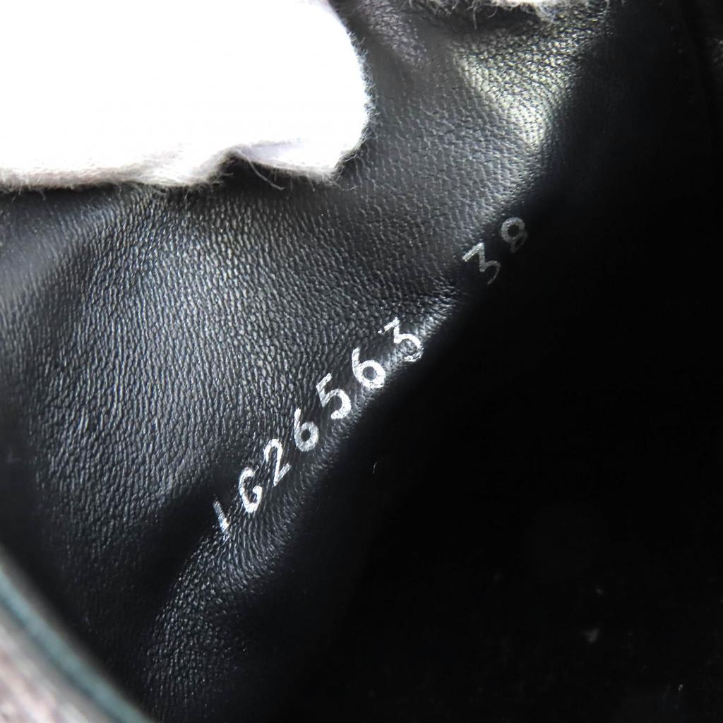 Great CHANEL Low cut sneakers COCO Mark Matelasse Quilting Caviar skin 38 G26563 Used