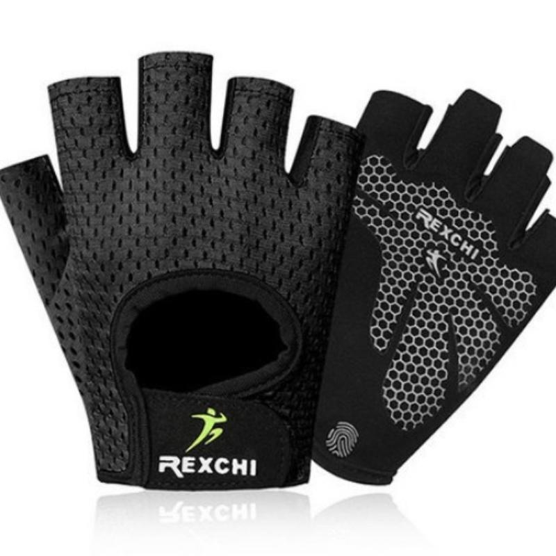 YS00100- Men s and Women s Breathable Anti Cocoon Cycling Sports Skateboarding Half Finger Fitness Gloves S