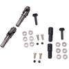 RC Car Parts: Metal Drive Shaft Gear Bridge Axle Differential Kit for WPL C14, C24, C34, C44, B14, B16, B24, B36 116 RC Cars. Aluminum Alloy Drive
