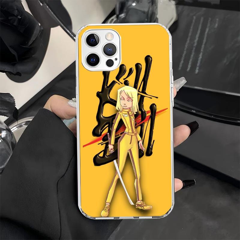 Kill Bill Phone Case for iPhone 11 12 13 Mini 14 15 Plus 16 Pro Max 17 Air 16E 7 8 SE 17ProMax Soft Fundas Cover 11 14 15 16 Pro