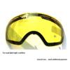 GOG-201 Lens Ski Goggles Lens Anti-fog UV400 Big Spherical Ski Glasses Snow Goggles Eyewear Lenses Replacement(Lens Only)