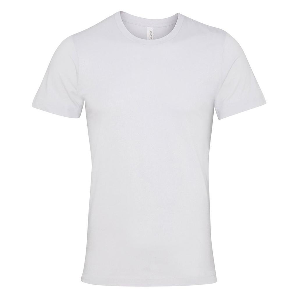 Canvas Unisex Jersey Crew Neck T-Shirt / Mens Short Sleeve T-Shirt