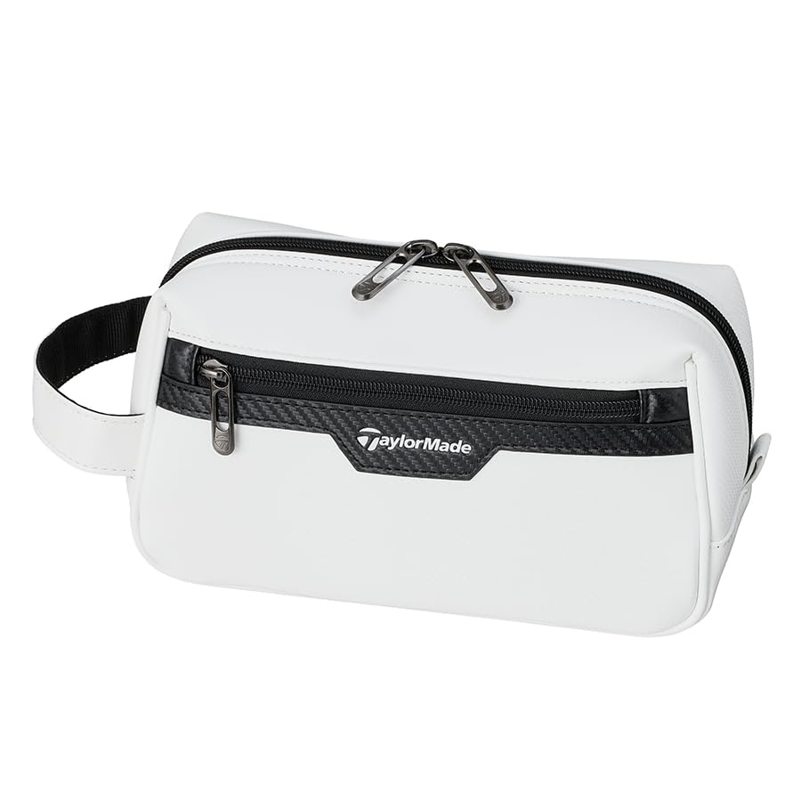 TaylorMade Austech Pouch, White, Men's Pouch, 2015 Spring/Summer
