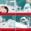 Universal 1080° Rotating Faucet Extender with Splash-Proof Aerator