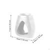 Ceramic Essential Oil Burner Aroma Ornament Candlestick Tealight Candle Holder for Yoga Rooms
