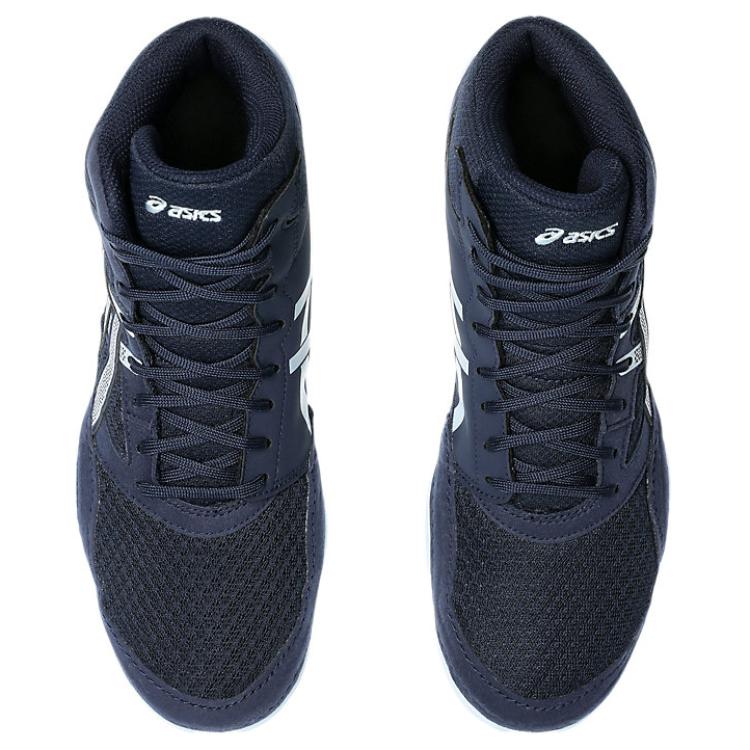 Asics Snapdown 4 Comfortable Lightweight Mid-Top Training Shoes Men Sneaker Black Silver 1081A058-400