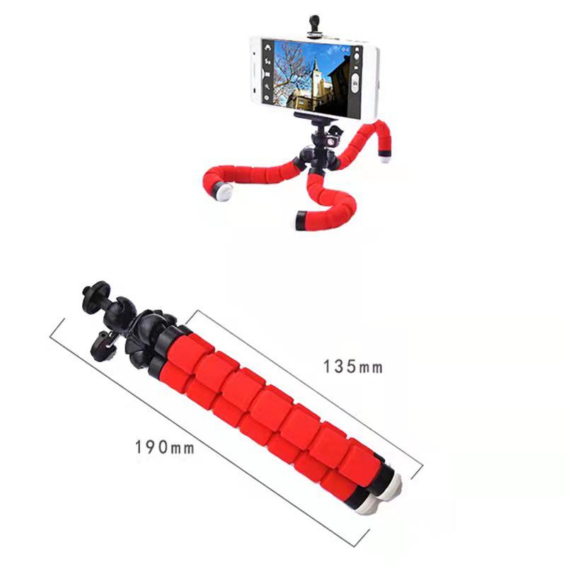 Octopus Sponge Desktop Tripod - Portable Phone Holder for Live Streaming and Video Shooting
