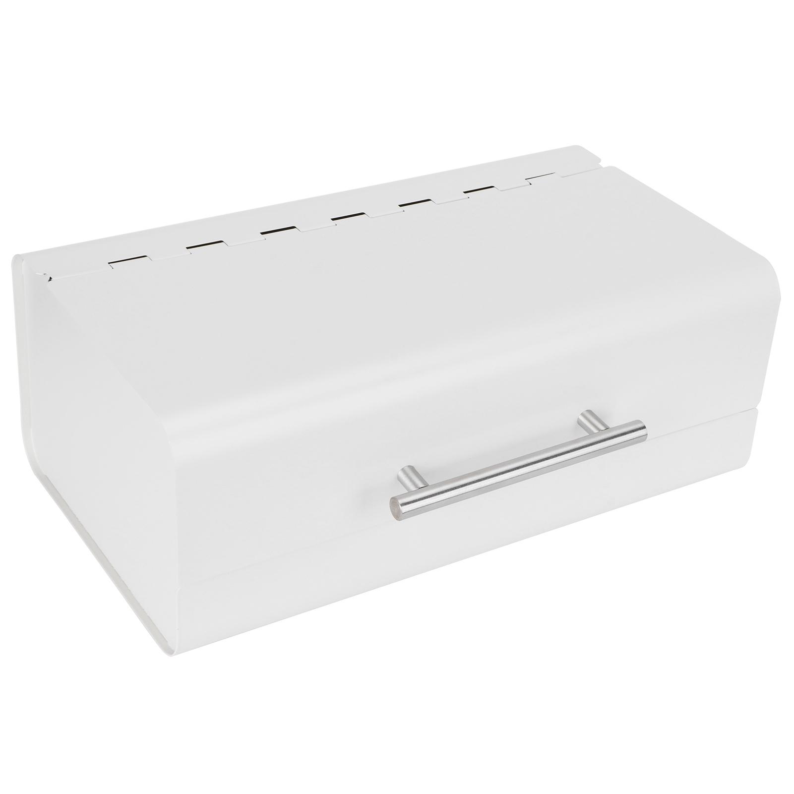 Konnwei Bread Box Large Capacity Food Organizer Storage Baked Goods Container For Kitchen Counter