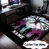 שטיח עם שם מותאם אישית שטיח Eleven Stranger שטיח משחקים שטיח אזור מתאים למטבחים, בתים, משרדים, סלונים, עיצוב הבית, מתנת יום הולדת