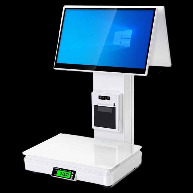 Smart Touch AI Dual Screen Retail Scale (CN version)