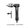 90 Degree Drill Adapter for Cordless Tools with 8mm Hex Shank