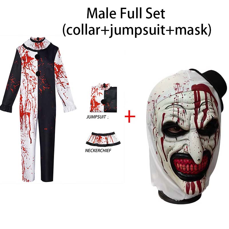 Halloween Soul Breaking Joker Cosplay Costume Halloween Horror Role Playing Stage Performance Costume